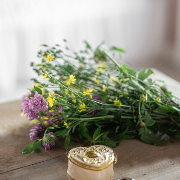 Detaljer og blomsterdekor fra Villa Rutlis egen hage 